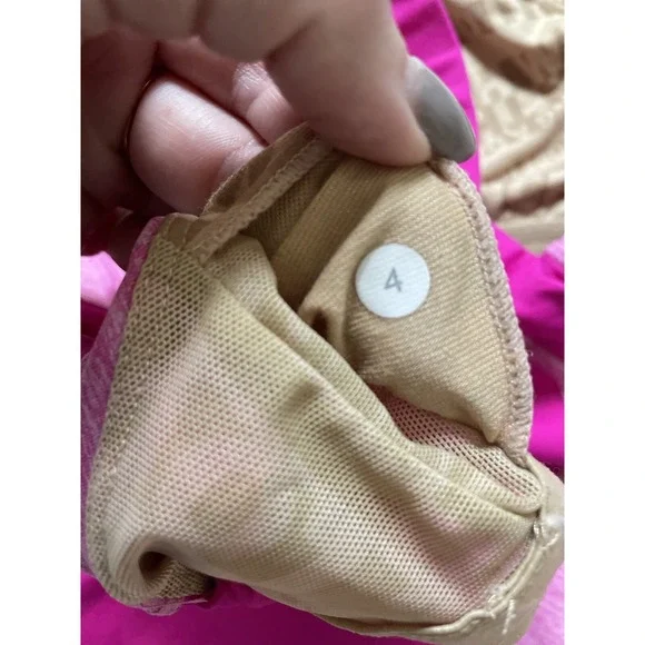 Lululemon Tank Top Womens 4 Pink Push Your Limits Built In Bra Activewear Yoga - Picture 5 of 5